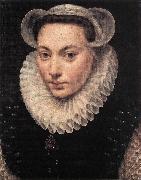 POURBUS, Frans the Elder Portrait of a Young Woman fy France oil painting reproduction